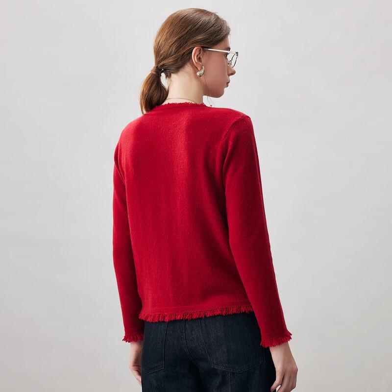 KEMONBOCA 2025 Autumn/Winter Women's Round Neck Brushed Knit Sweater