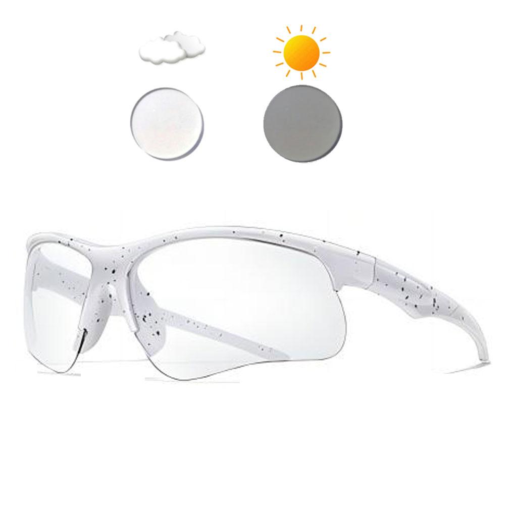 Новые фотохромные велосипедные солнцезащитные очки Мужские Женские Для улицы МТБ Велосипедные Очки для бега Спортивные Велосипедные Ветрозащитные Очки