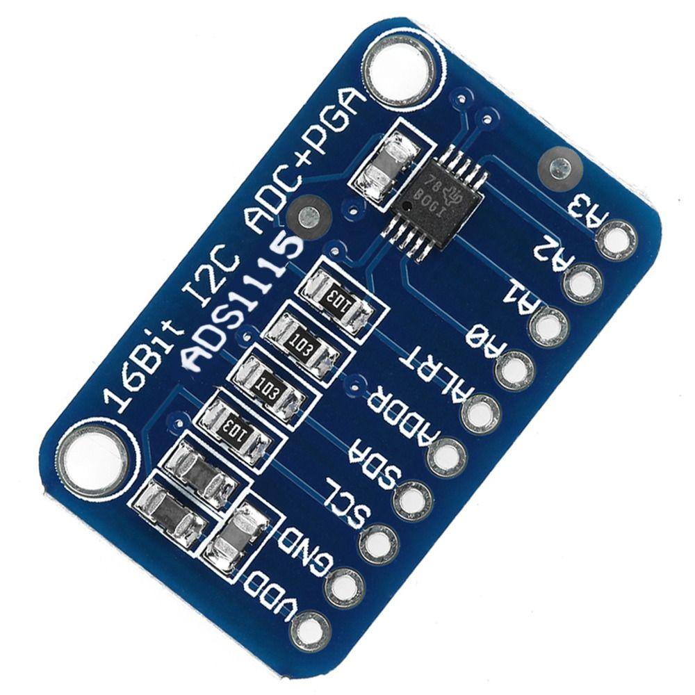 ADS1115 Analog To Digital Module 4 Input Channels 16Bit I2C Development Board  Electronic Projects