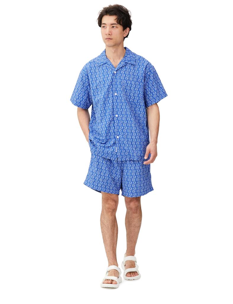 Helly Hansen Print Bask Shorts, Scuba Blue