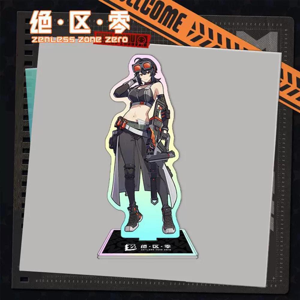 Zenless Zone Zero Nicole Demara Zhu Yuan Anime Acrylic Stand Sign Ellen Joe Ben Bigger Collect Desktop Decoration Keychain Gifts