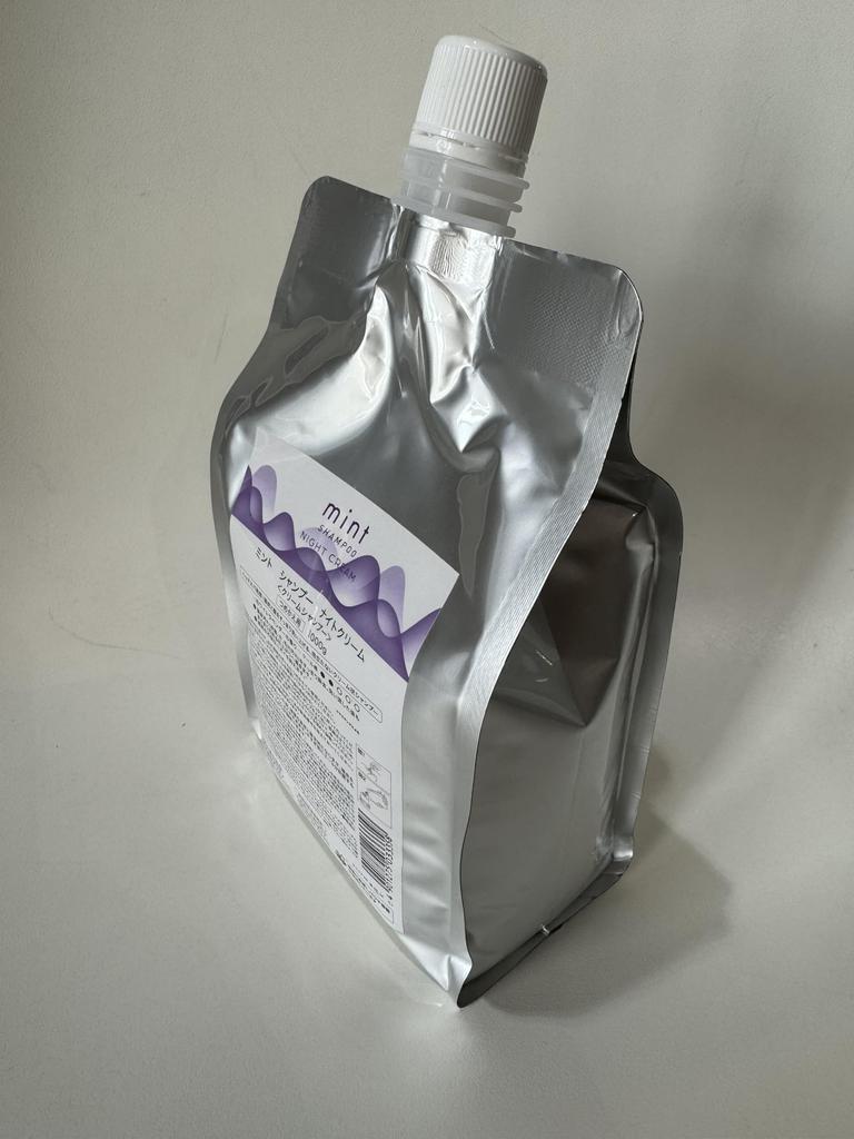 Night Cream Mint, Shampoo,