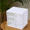 Desktop with Drawer, Dustproof Container Holder Organizer Drawers for Dresser