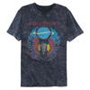 Journey Scarab With Orb Colortone Mineral Wash Music Shirt