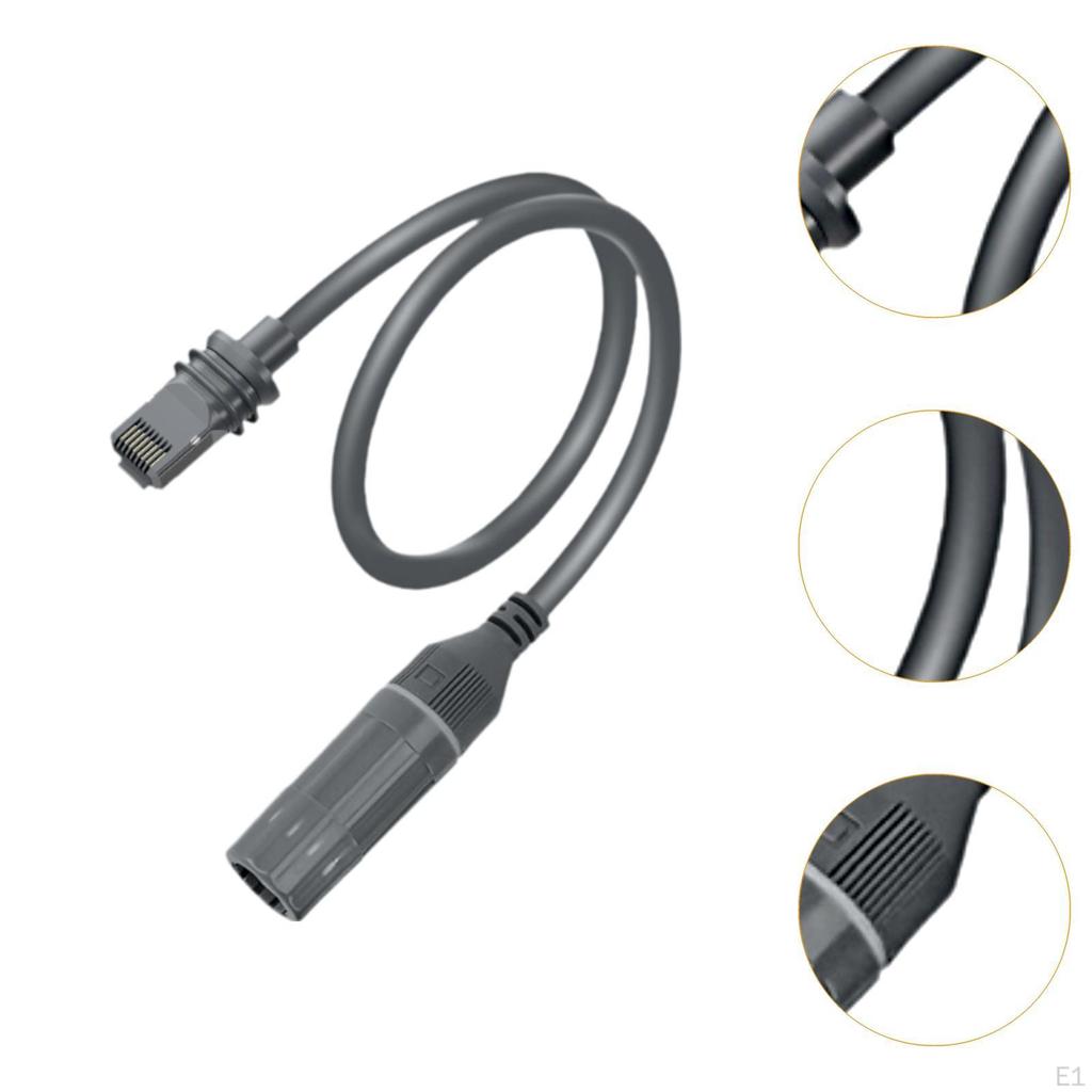 Ethernet Cable Extender Adapter 1200Mbps High Speed Stable Reliable Double Shielding