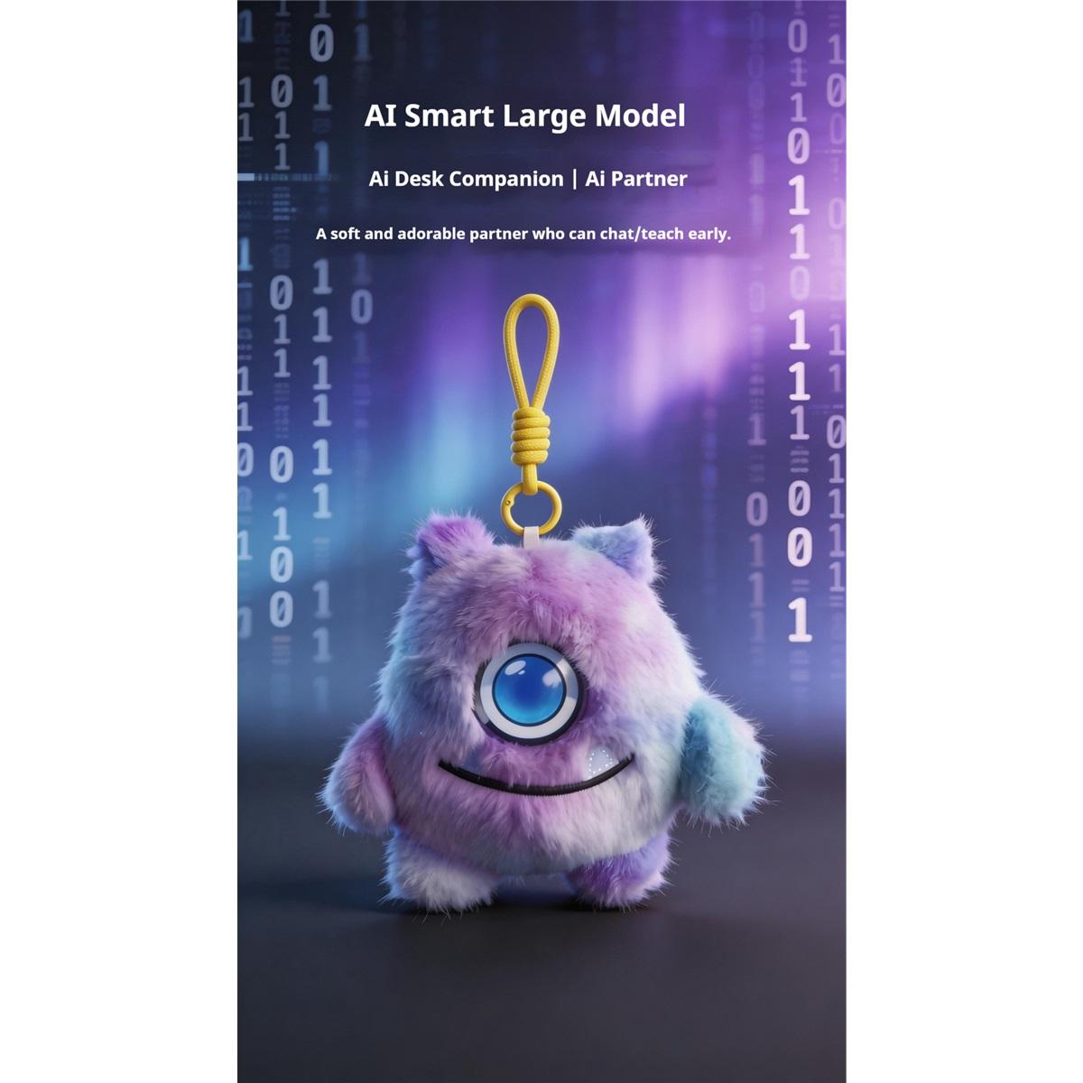 Ai Smart Voice Dialogue Toy Led Eye Emotional Companion Electronic Pet Robot Doll Desk Companion Home Office For Adult Gift Toy