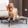 Elevated Dog Bed - Portable Folding Pet Camping Bed, Breathable Washable Cat House, Four Seasons Puppy Kennel for Indoor Outdoor