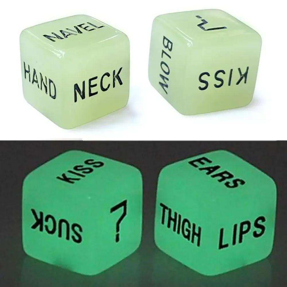 Led Girlfriends Halloween Decoration Home Dice Christmas Light-up Toys Gift Favors Birthday Gifts Event Party Sex Supplies