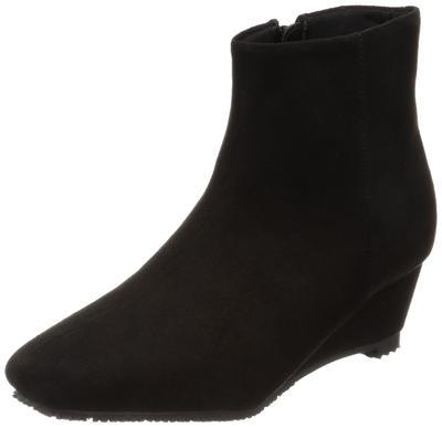 Side Zip Boots Side Zip Wedge Short Boots BLS [Circle]