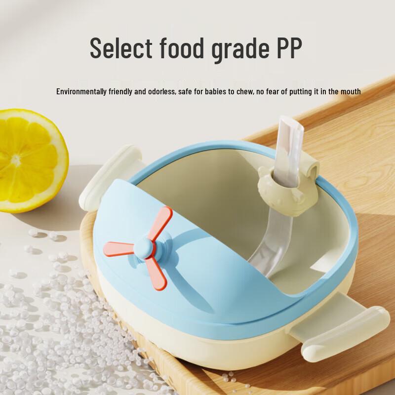 Infant Guardian Airplane-Shaped Non-Spill Baby Feeding Bowl