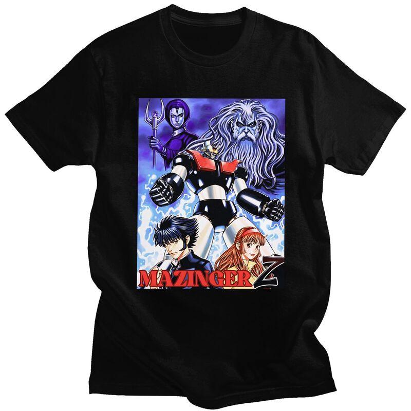 Custom Trendy Koji Kabuto Mazinger T Shirt Men 100% Cotton T-shirt Ufo Robot Grendizer Goldorak Tees Fashion Tshirt - Men s S... S разноцветный