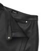 COVERNAT WOMAN Synthetic Leather Wrap Skirt Black