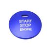 Blue Keyless Engine Push Start Button Trim For Hyundai Sonata Elantra Kia Optima
