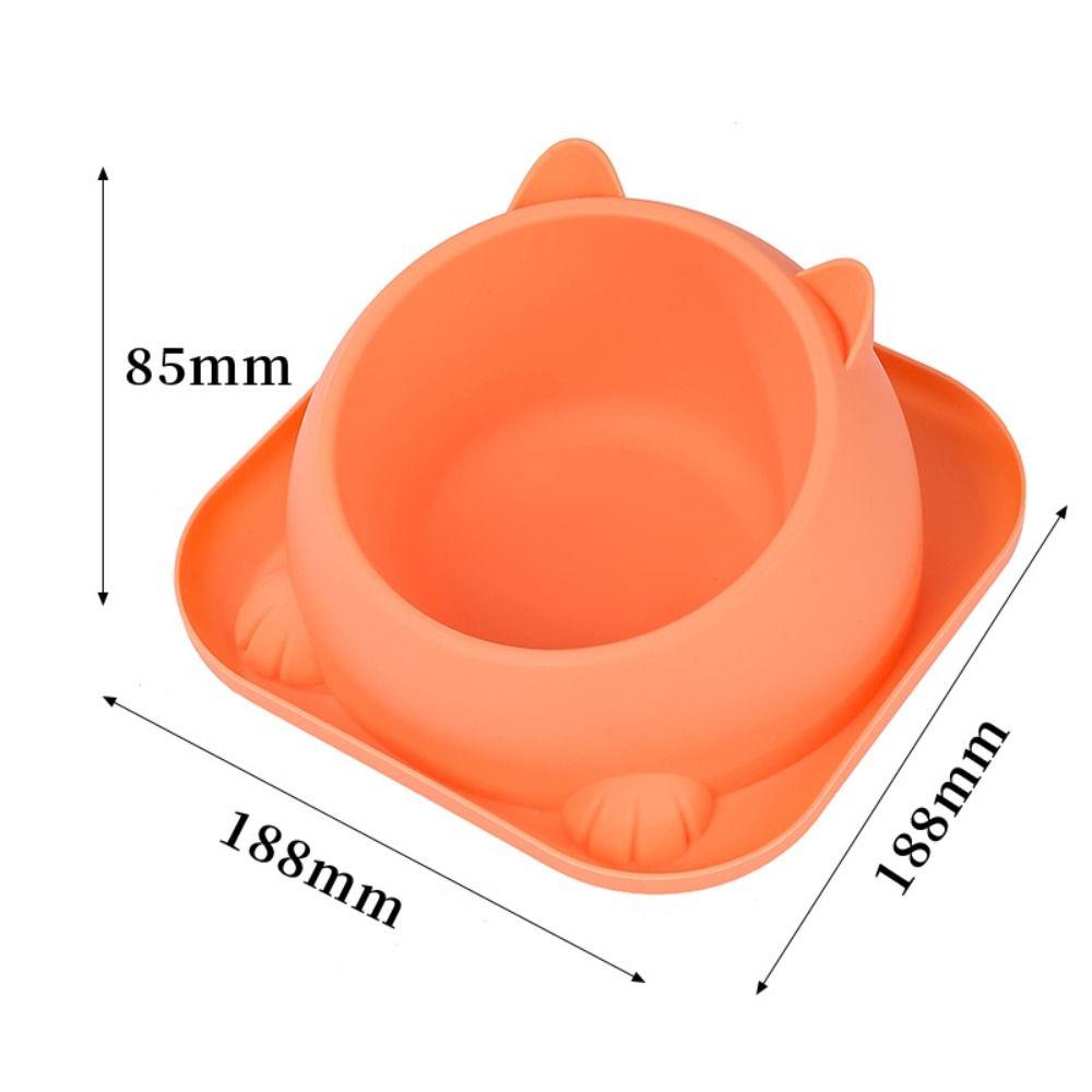 

Миска для кошек из нержавеющей стали, миска для кошек с защитой от опрокидывания, кормушка для домашних животных, инструмент для кормления домашних животных, миска для кормления домашних животных, собаки, кошки pink-1pcs