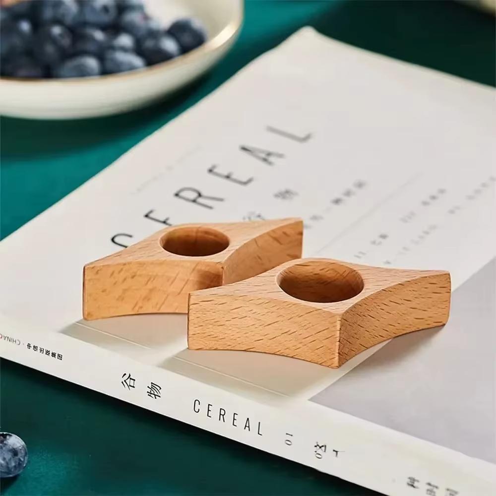 Page Pressing Ring Wooden Thumb Bookmark One Hand Reading Thumb Book Page Holder For Office Book Lovers Fast Reading Aid Tools
