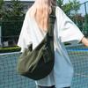 Casual Large Capacity Armpit Bag Women's 2025 New Nylon Cloth Dumpling Bag Simple Student Shoulder Crossbody Bag