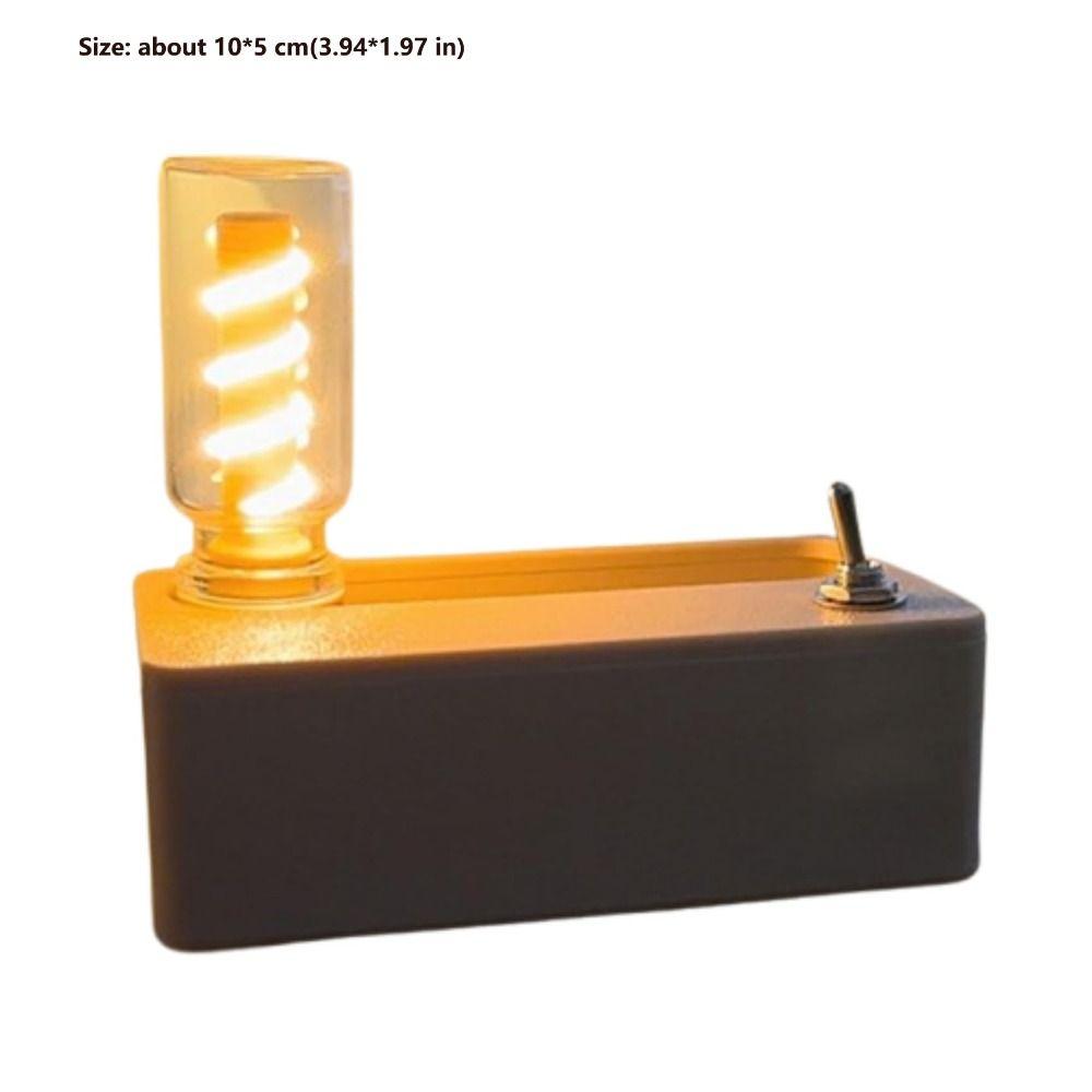 Press Lever Magnetic Table Lamp Foldable Table Light Creative Atmosphere Lights  Home Decor