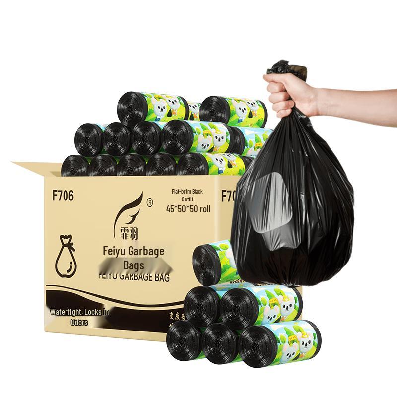 Feiyu Flat-Mouth Point-Break Garbage Bags