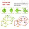 175Pcs Build Your Own Den Set DIY Kids Fort Construction Building Toy