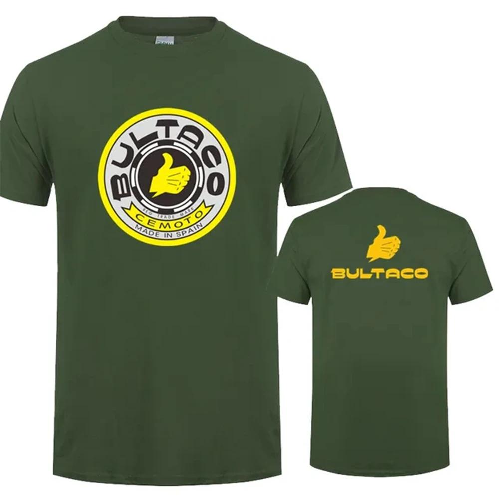 

Cemoto Motorcycles T Shirts Fashion Men Summer Short Sleeve Cotton Bultaco Man Tshirt 72604 XXXXL золотий