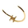 CELINE Brass Bangles Women's Gold 460PQ6BRA.