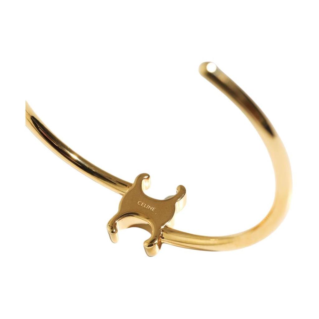 CELINE Brass Bangles Women's Gold 460PQ6BRA.