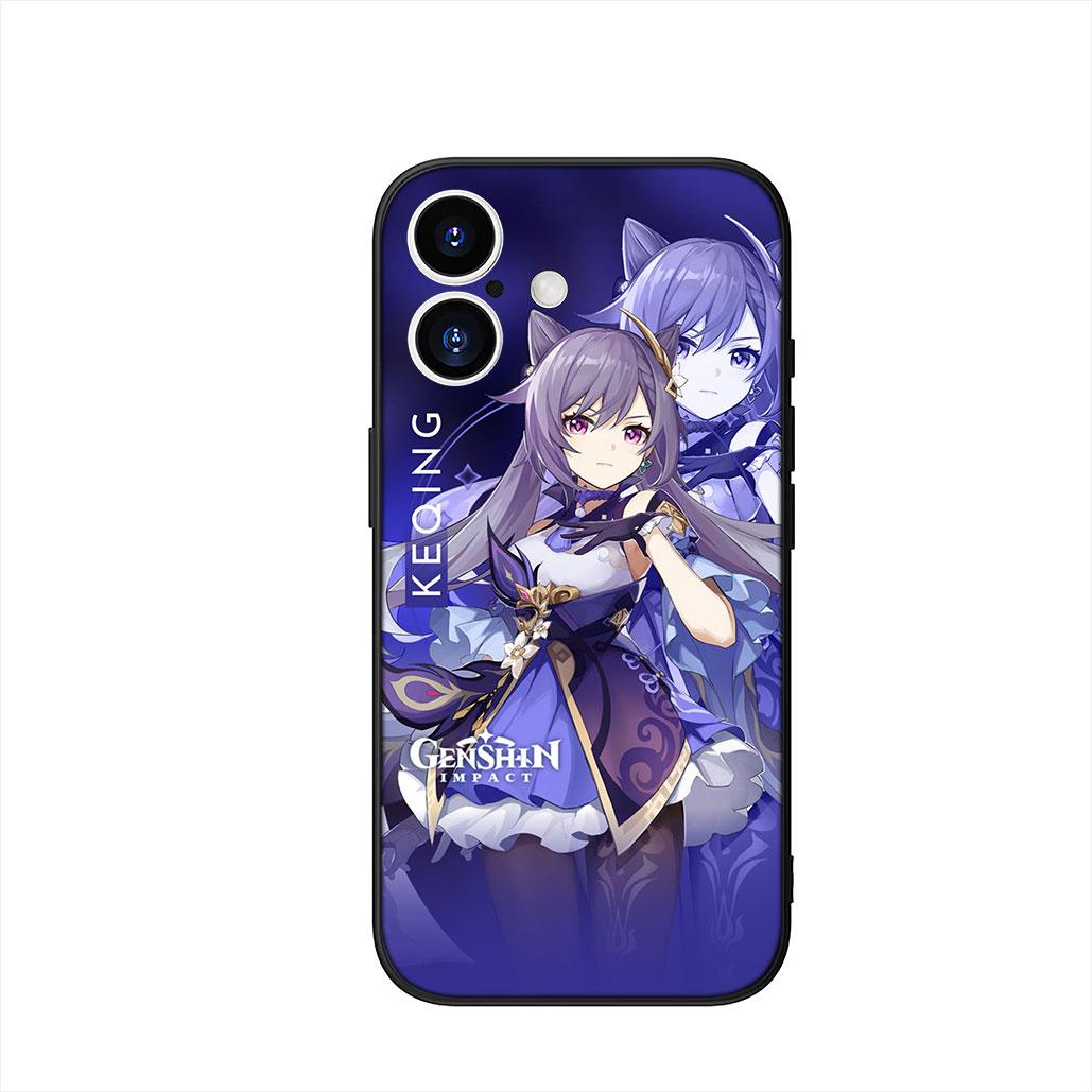 

for Motorola Moto G54 G05 G24 G67 G55 G75 G85 G15 G57 G86 Power Edge 50 30 Ultra Fusion neo Pro Case Genshin Impact Ganyu Keqing Motorola Moto G9 Plus