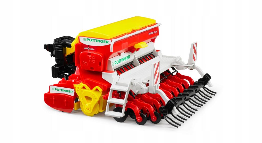 Harrow - seeder Pottinger Vitasem BRUDER 02347 Profi series 1:16