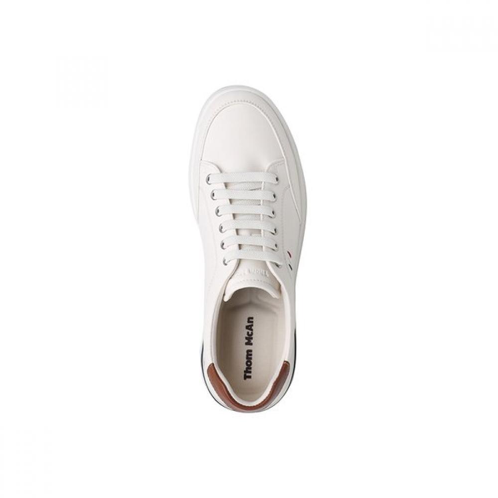 Thommcan Herre S Komfort Hverdagssneakers Spenner 01 Hvit 9tmbu16S9S