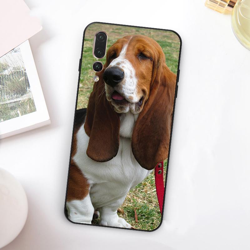 Basset Hound Dog For Huawei Nova 12i 12s 11i 7i 8i Y73 Y70 Y90 Y60 Y72 Y61 Y91 9 10 SE P30 Pro P40 Lite Case