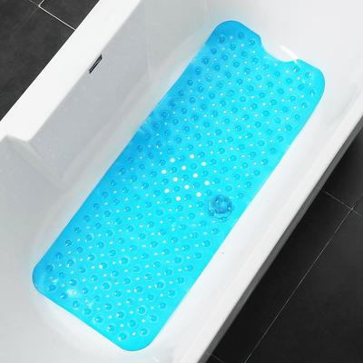 100x40 Bathroom Anti-Slip PVC Mat with Suction Cups