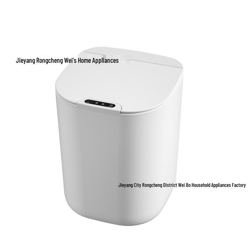 Automatischer Smart-Sensor-Mülleimer mit Deckel für Küche, Bad und Mülltrennung