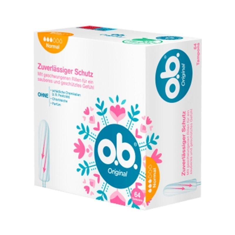 OB Tampon Original Normal 64 Count