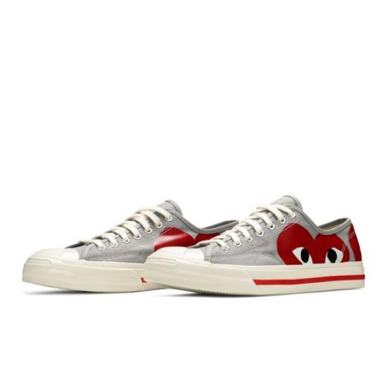 

Converse Comme des Garçons PLAY x Jack Purcell Drizzle Red 171260C EU 38 червоний