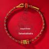 2025 Year of the Snake Zodiac Bracelet: Red String with Pig, Tiger, Monkey, Dragon, Benming Buddha & Tai Sui Charms
