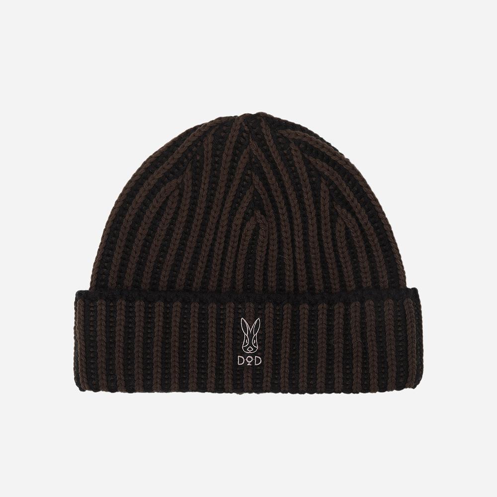DOD Cozy Pom-Pom Beanie (Black)