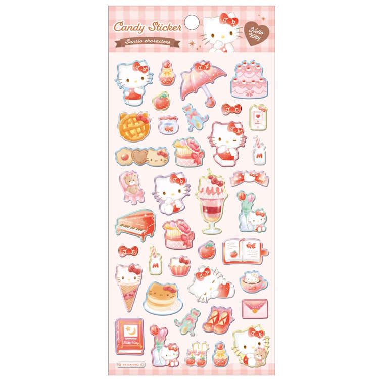 Hello Kitty Candy Sticker Sanrio [Sticker Sheet]