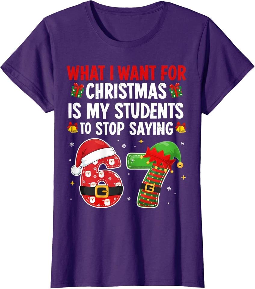 Day Rainbow Teacher I Survived 67 Days of School Ladies  V-Neck Tshirt L