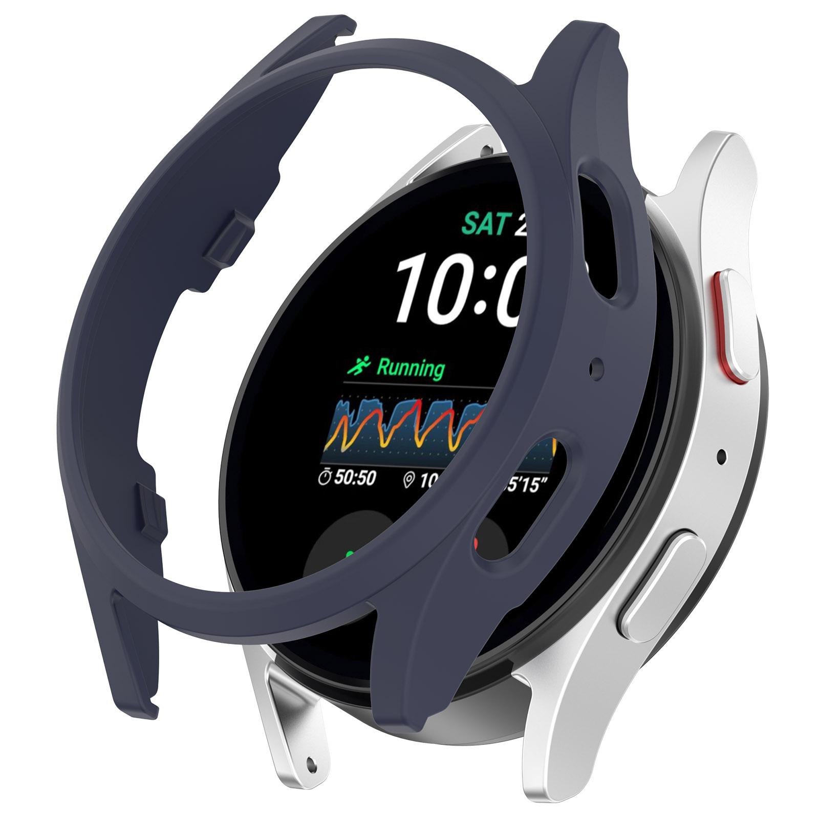 

For Samsung Galaxy Watch7 44mm Watch Case Hollow Half Cover PC Frame C