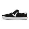 Vans ספורט נמוך שחור לבן נעלי סניקרס יוניסקס VN000CQRBZW