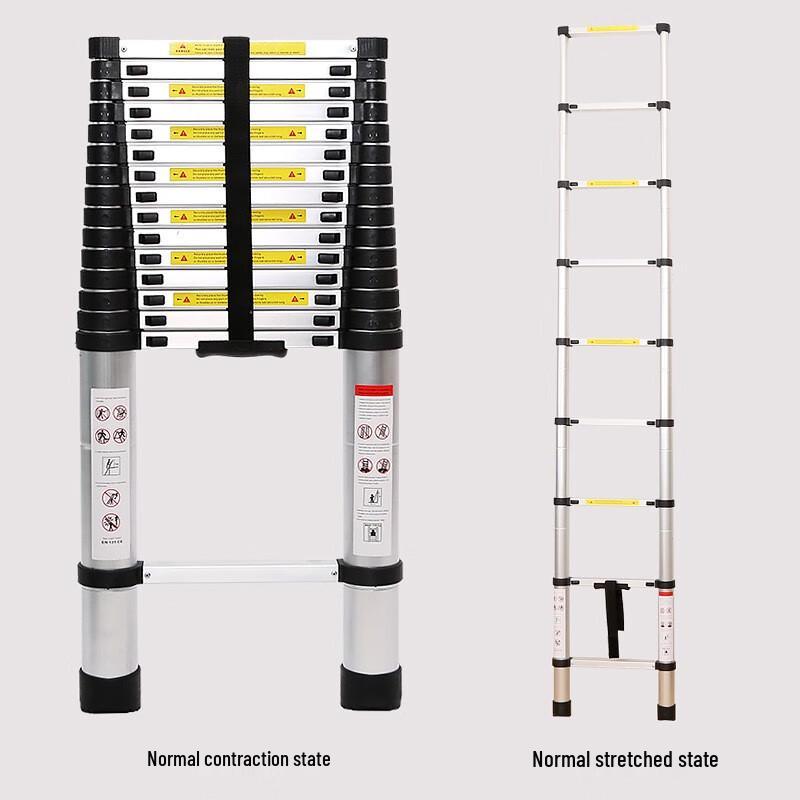 Kerbarn 3.8m Aluminum Alloy Telescopic Ladder