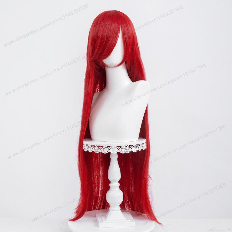 Anime 100Cm Long Staight Cosplay Synthetic Wig Black White Red Pink Brown Gold Blue Women Heat Resistant Hair High Quality Wigs