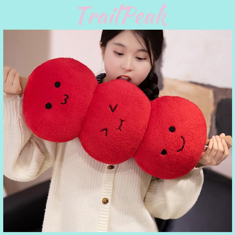 Candied Plush Hawthorn Pillow Stuffed Toy Soft Couch Cushion Home Decor