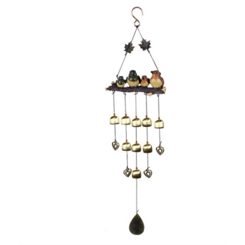 

Подвесной колокольчик из смолы в виде птичьего гнезда, подвесной колокольчик из латуни, подвесной колокольчик в виде птицы для сада на открытом воздухе 1663、1636、1638