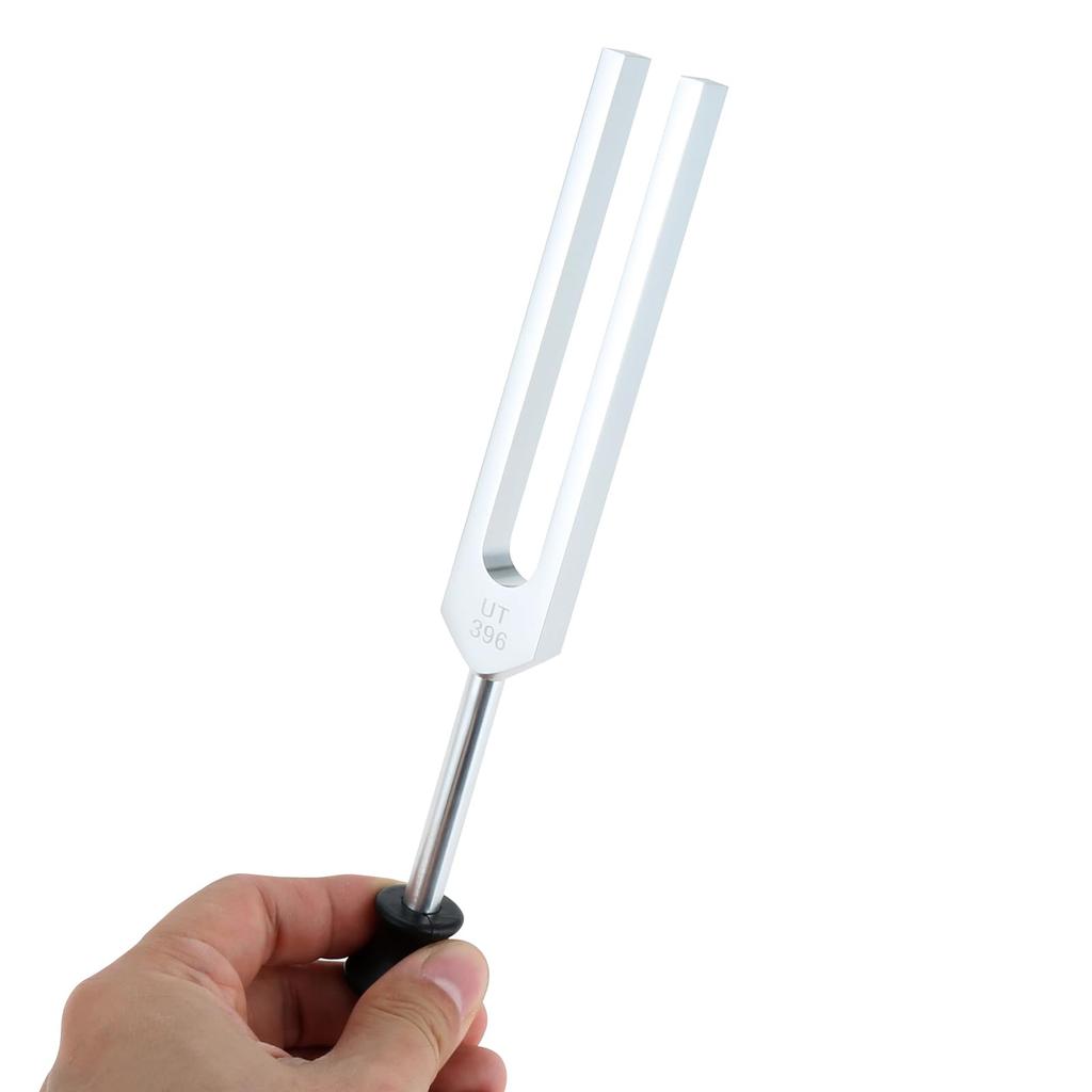 Dreld Tuning Fork Set of 528 Hz Tuning Relaxation and Healing Instrument 396 RE 417 MI 528 SOL 639 FA 741 LA 852 Aluminum with Gift Tuning Fork and