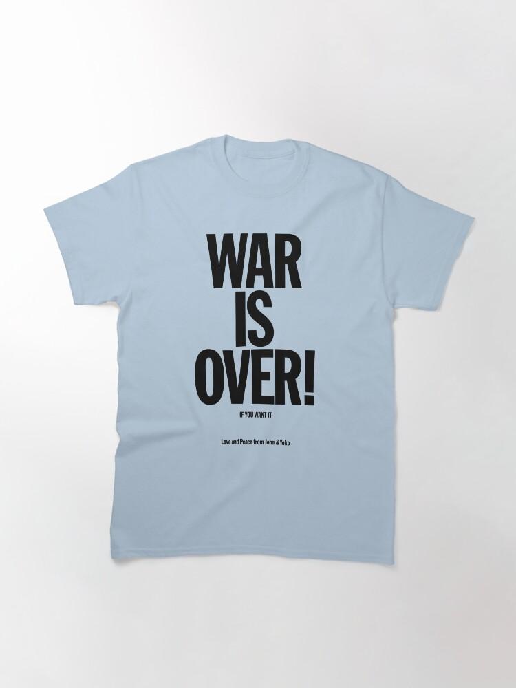 John Lennon John Lennon - War Is Over Classic T-Shirt