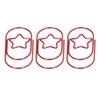 40Pcs   Paperclips Star   Rustproof Coating Multi Purpose Cute Paper Clips for Home School