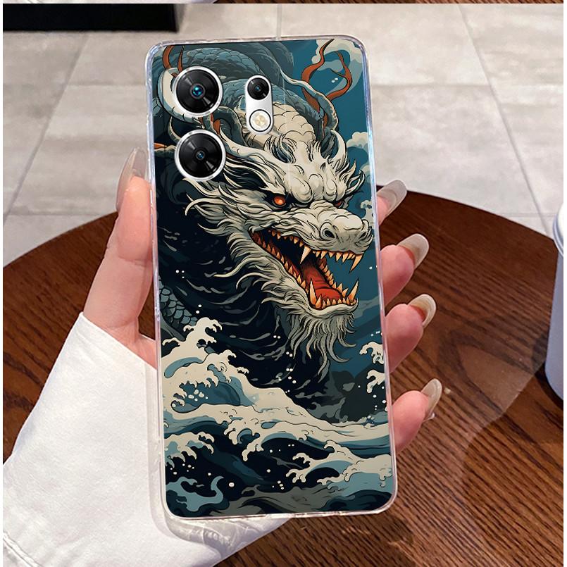 Phone Case For Infinix Zero 30 4G 5G Cute Love Rabbit Clear Silicone Soft TPU Back Cover For Infinix Zero30 X6731 X6731B Shell