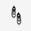 Anta Kids Synthetic Leather Simple Versatile Lightweight Shock Absorbing High-Top Sneakers Kids Sneakers White Black Baby-Pink A22449946-1