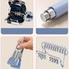 Folding Stainless Steel Clothespin Portable Clothes Drying Multifunctional Laundry Hanger  Balcony